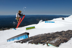 Lucas Stål-Madison grabs blunt on his way onto a Windell's down rail.